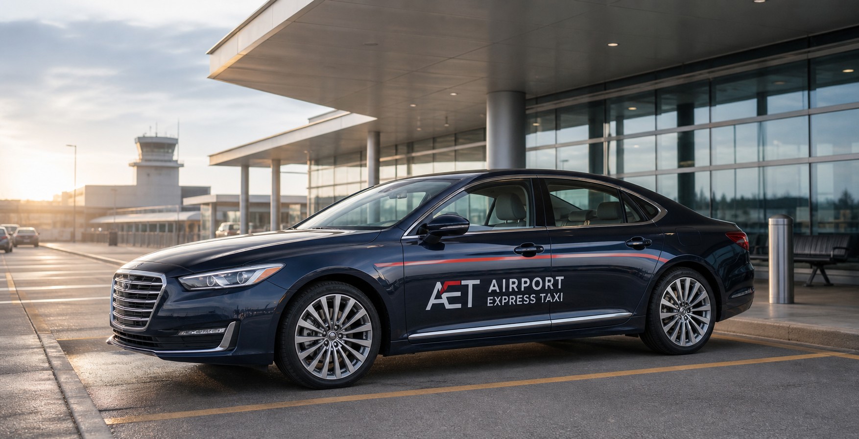 Airport taxi service at Portland Jetport